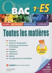 Toutes les matières 1e ES