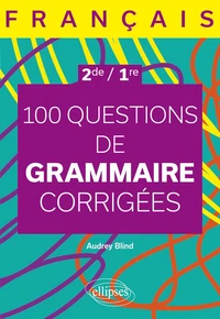 Français 2de, 1re