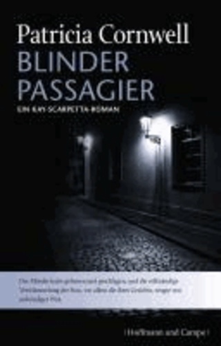 Blinder Passagier - Ein Kay-Scarpetta-Roman.