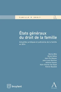 Etats généraux du droit de la famille