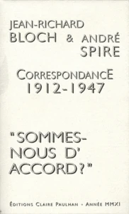 Correspondance 1912-1947