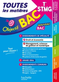 Toutes les matières Tle STMG Spécialités Droit et économie-Management, sciences de gestion et numérique