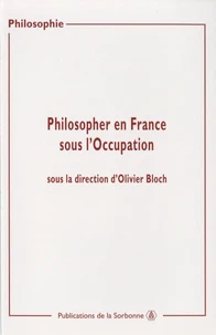 Philosopher en France sous l'occupation