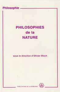 Philosophies de la nature.