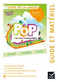 Français Cycle 3 CM1/CM2/6e Pop Etude de la langue Cycle 3
