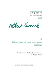 Albert Camus au sortir de la guerre