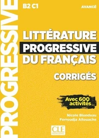 Littérature progressive du français B2 C1 avancé