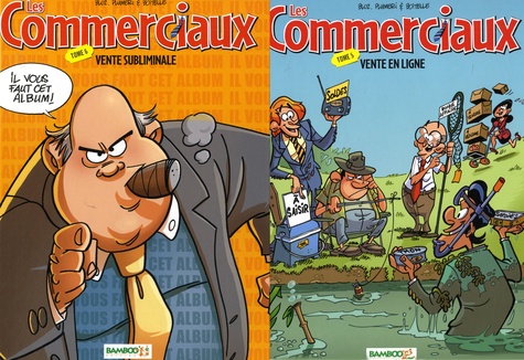  Bloz et Arnaud Plumeri - Les Commerciaux  : Pack en 2 volumes.