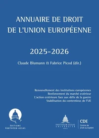 Annuaire de droit de l'Union européenne 2025-2026