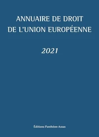 Annuaire de droit de l'Union européenne
