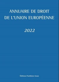 Annuaire de droit de l'Union européenne