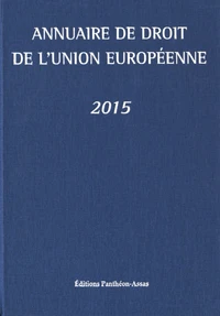 Annuaire de droit de l'Union européenne