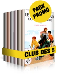 Pack Club des 5 avec 6 livres