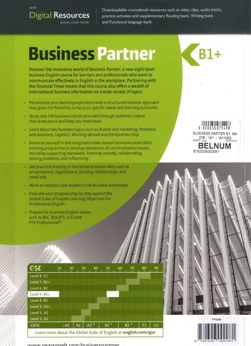 Business parter B1+. Coursebook
