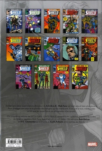 Nick Fury, agent du S.H.I.E.L.D. Tome 5 L'intégrale : 1989-1990