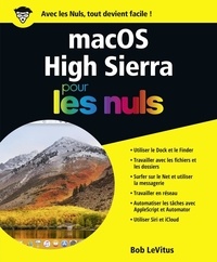 Bob LeVitus - MacOS High Sierra pour les nuls.