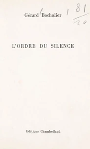 L'ordre du silence
