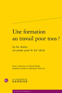 Une formation au travail pour tous ?