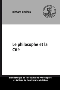 Le philosophe et la cité