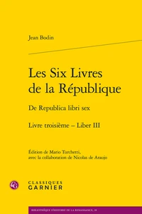 Les Six Livres de la République