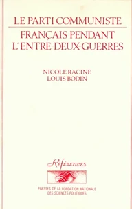 Le parti communiste français pendant l'entre-deux-guerres