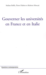 Gouverner les universités en France et en Italie