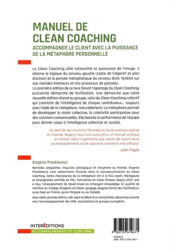 Manuel de Clean Coaching. Pour accompagner vos clients vers une meilleure gestion de leurs forces et talents 2e édition