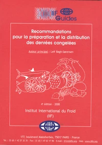 Recommandations pour la préparation et la distribution des denrées congelées