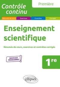 Enseignement scientifique 1re
