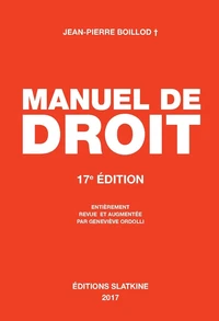 Manuel de droit 17e edition