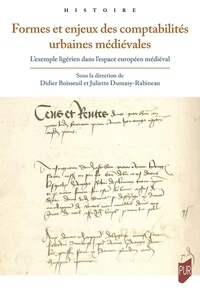 Formes et enjeux des comptabilités urbaines médiévales