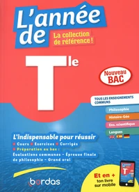 L'année de Tle Tous les enseignements communs