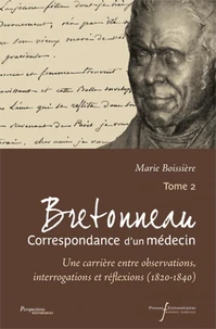 Bretonneau, Correspondance d'un médecin