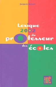 Lexique 2002 du professeur des écoles