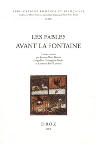 Les fables avant La Fontaine