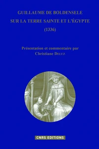 Sur la Terre Sainte et l'Egypte (1336)