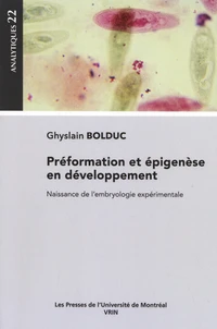 Préformation et épigenèse en développement