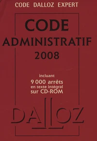 Code administratif 2008