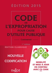 Code de l'expropriation pour cause d'utilité publique