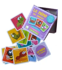 Le memo des animaux - jeu trilingue (francais-breton-anglais)