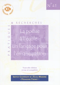 La poésie à l'école : un langage pour l'émancipation