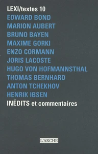 Inédits et commentaires