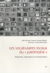 Les vocabulaires locaux du "patrimoine"