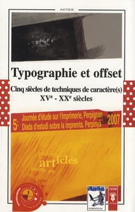 Typographie et offset