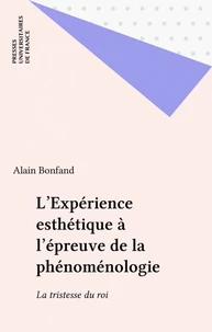 L'expérience esthétique à l'épreuve de phénoménologie