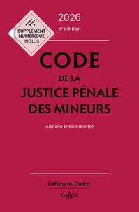 Code de la justice pénale des mineurs