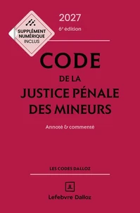 Code de la justice pénale des mineurs