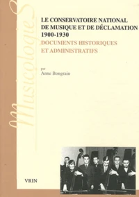 Le Conservatoire national de musique et de déclamation (1900-1930)