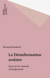 La Désinformation scolaire