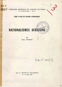 Nationalismes africains
